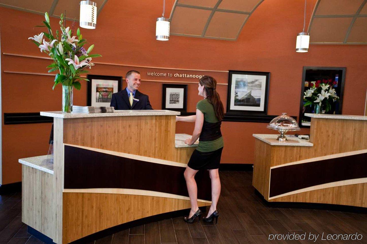 Hampton Inn & Suites Chattanooga Downtown Beltér fotó