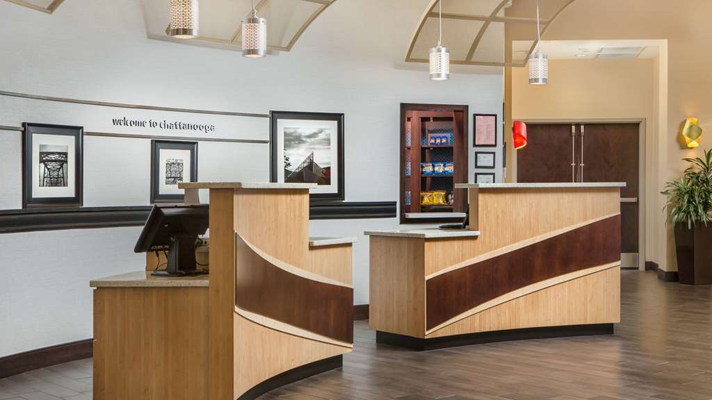 Hampton Inn & Suites Chattanooga Downtown Beltér fotó